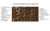 Map of House Do'Urden Nobles' Area, Level 1 (Main Level)