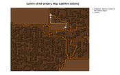 Map of the Cavern of the Driders Map 1 (Before Chasm)