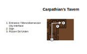 Map of Carpathian's Tavern