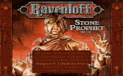 Select "Import Characters" in Ravenloft: Stone Prophet